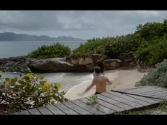 Extrem scharfe Liebhaber genießen geiles Sex-Vergnügen am Strand