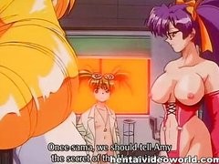 Zeichentrickporno Hentai - Lesbische Luder fummeln und lutschen